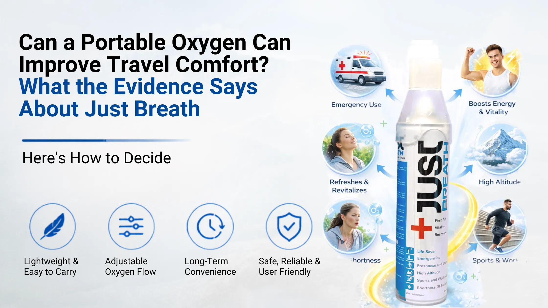 Just Breath Portable Oxygen Can