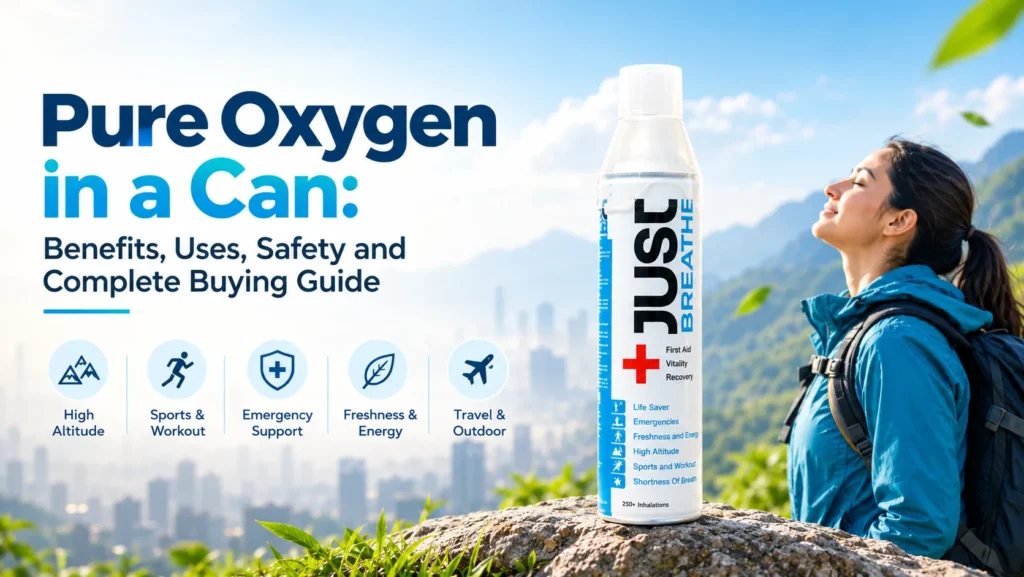 Pure Oxygen in a Can: Benefits, Uses, Safety and Complete Buying Guide