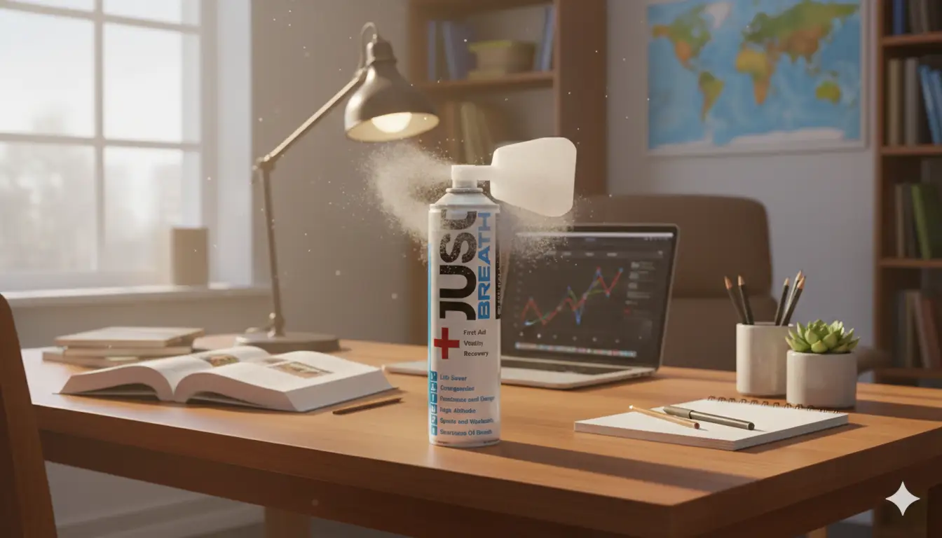 Buy portable oxygen can in Jammu for travel and trekking