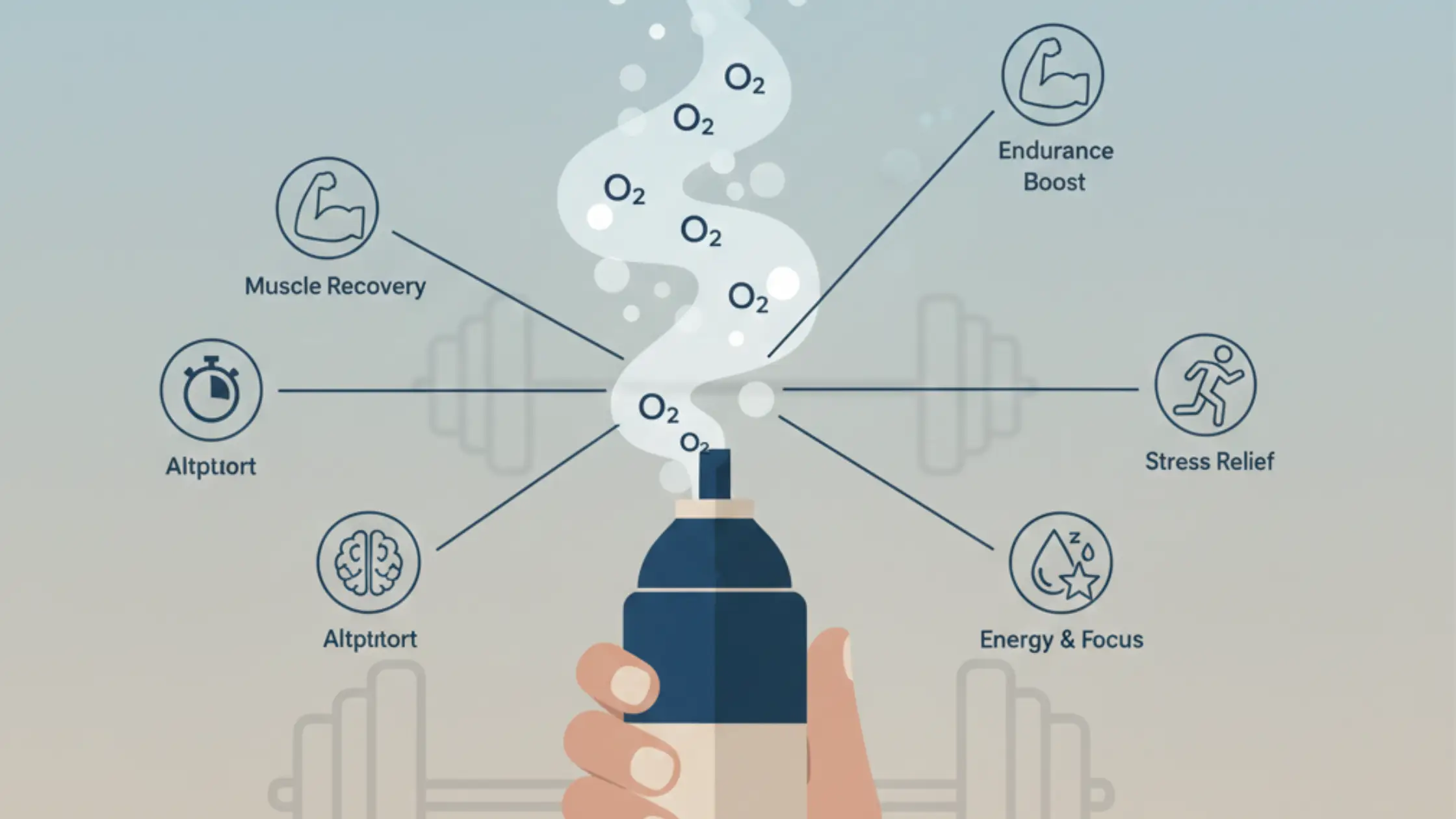 using portable oxygen at the gym