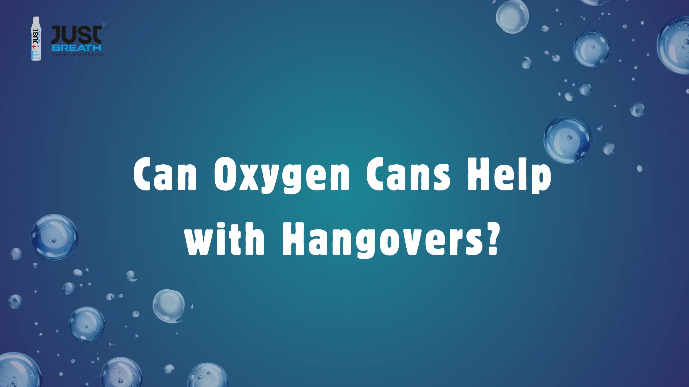 Can oxygen cans help with hangovers