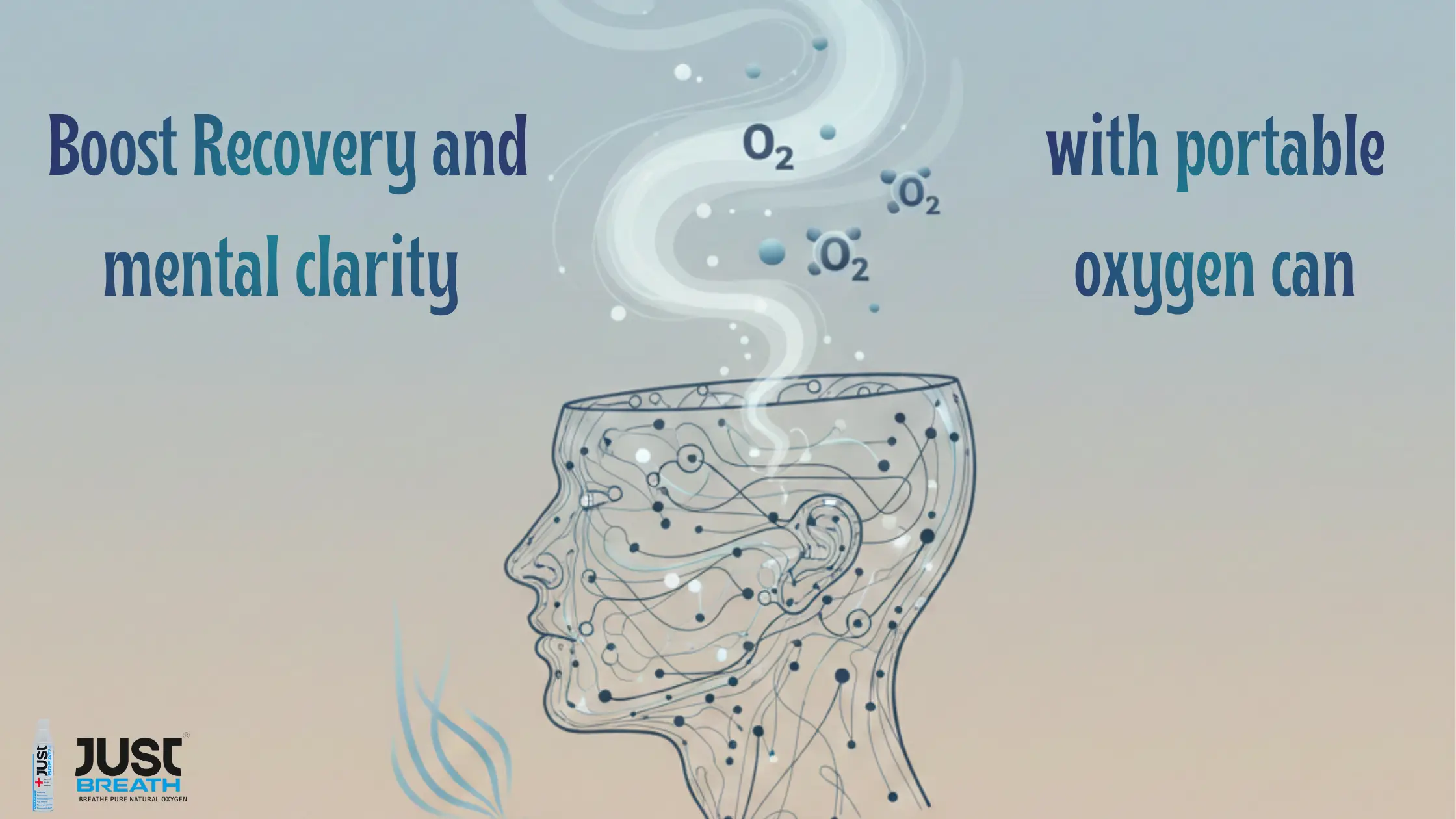 recovery and mental clarity with portable oxygen can