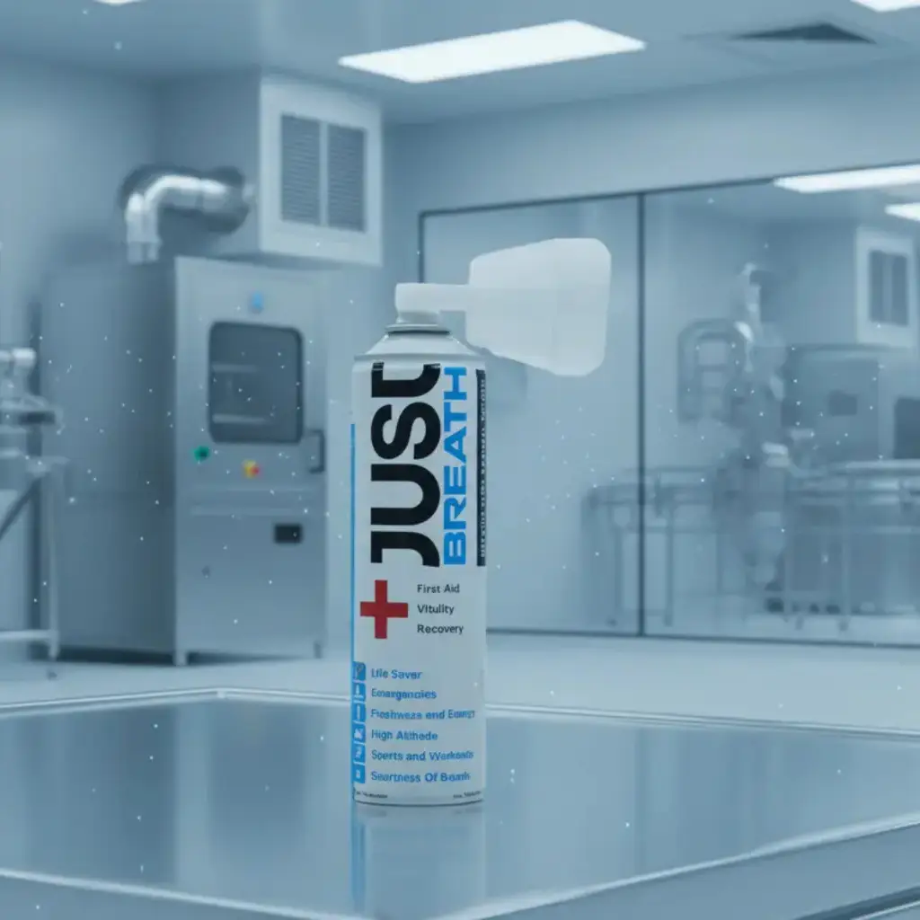 portable oxygen inhaler can being manufactured in high class facility